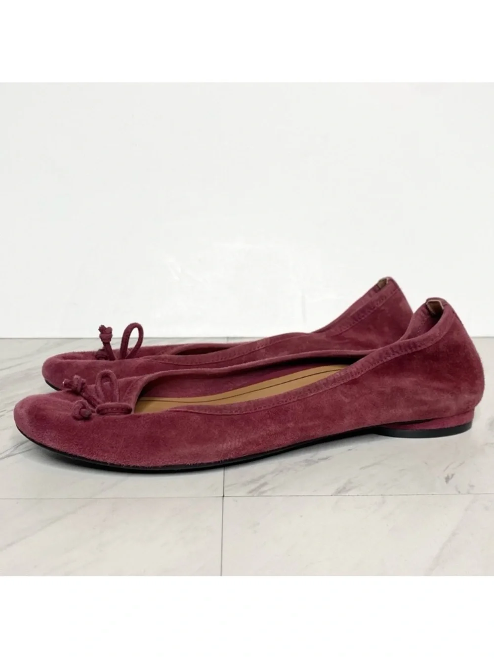 Vionic Callisto Suede Ballet Flat 7 1/2